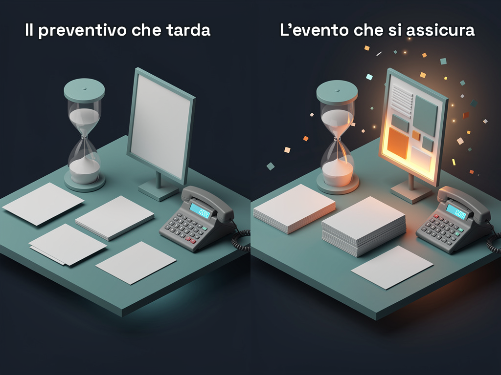 Il collega digitale per catering ed eventi