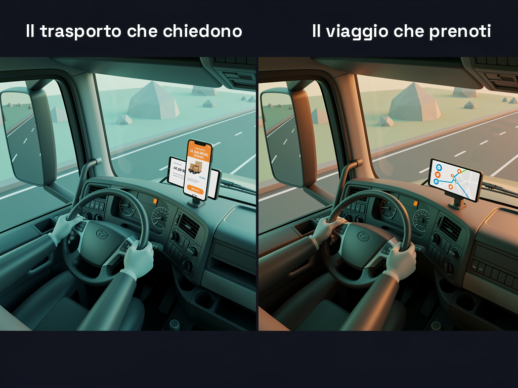 Il collega digitale per trasporti conto terzi