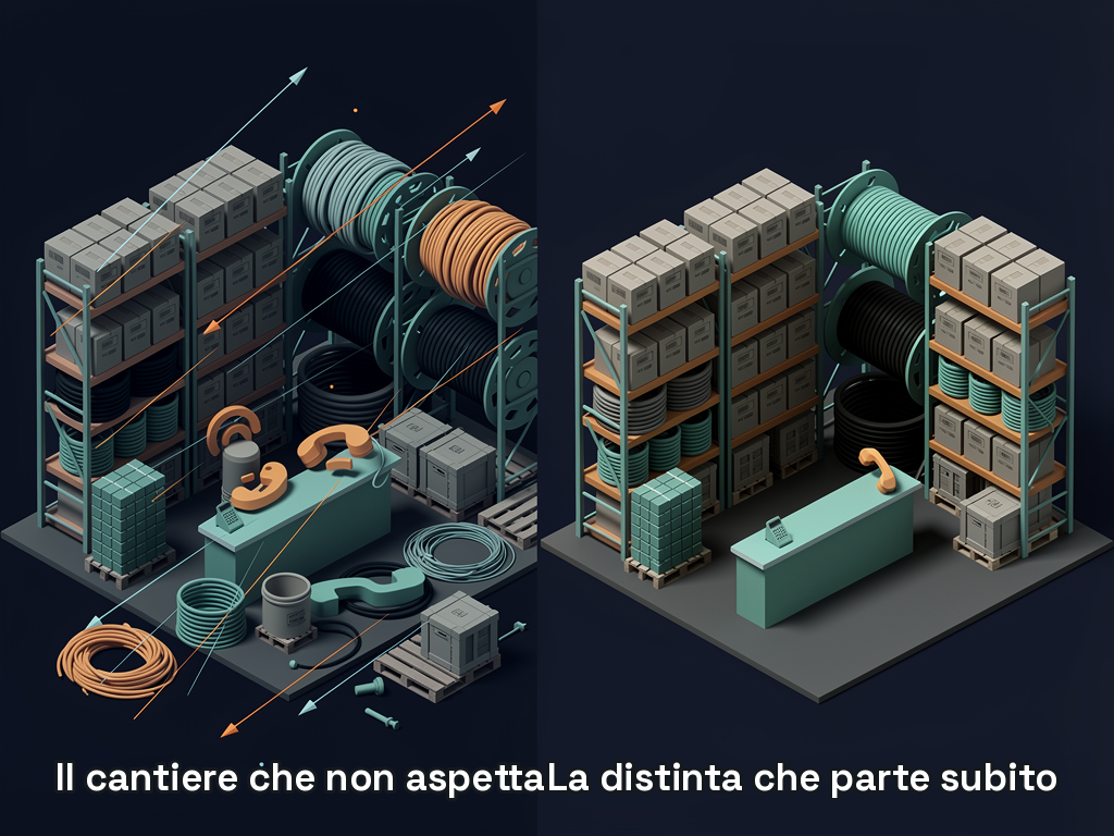 Il collega digitale per grossista materiale elettrico